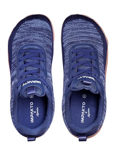 Image of Impakto Barefoot Rooted Wide feet Shoes for Men | Lightweight Running & Training Shoes with Soft Sole & Superior Grip | Running, Jogging Regular Gym Shoes for Men