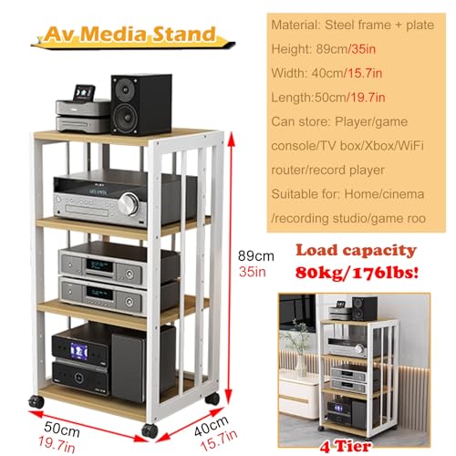 Armoire de rangement multimédia pour home cinéma et studio d'écoute - 3