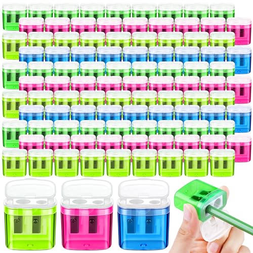Taille-crayons de rentrée scolaire Aodaer double trou pour étudiant et matériel de bureau en gros