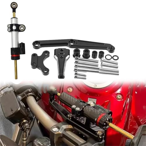 Kit fixation pour amortisseur direction CB650R pour réduire les guidonnages de votre moto