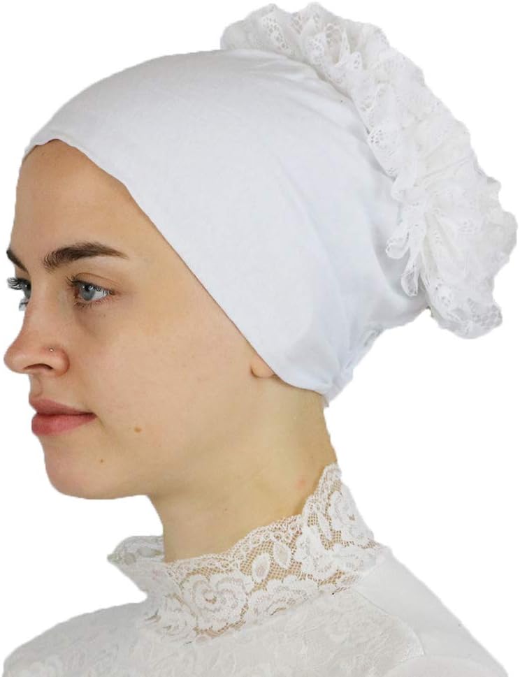 Islamic Women's Volumizing Non-Slip Cotton Hijab Bonnet Cap Underscarf