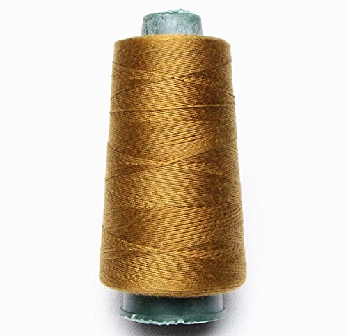Hilo de coser poliéster 100% marrón 1914 yd miniatura 2