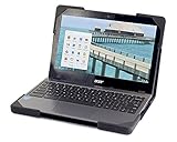 Devicewear BC-ACR11-BLK 11” Acer C720/C740 Chromebook Case Rugged Protection, Shock Absorbing Cover, Tough Silicone Corners, Black