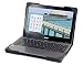 Devicewear BC-ACR11-BLK 11” Acer C720/C740 Chromebook Case Rugged Protection, Shock Absorbing Cover, Tough Silicone Corners, Black