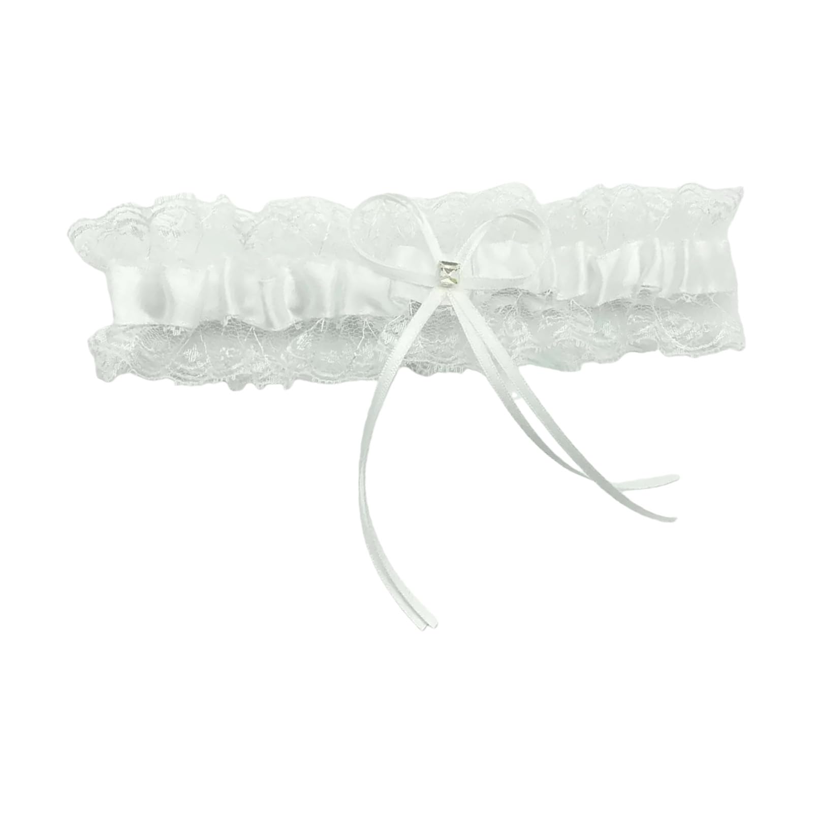 MICFENY Leg Garters Bow Leg Band for Women Unique Party Costume Accessory Lingerie Thigh Chain Wedding Garter