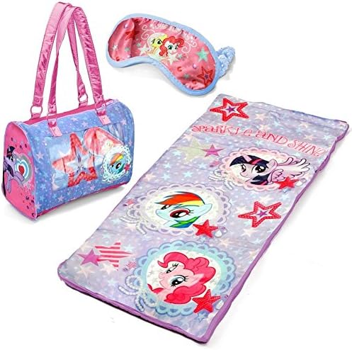 My Little Pony 3-pc. Sleepover Set (sleeping bag, overnight bag & eyemask)