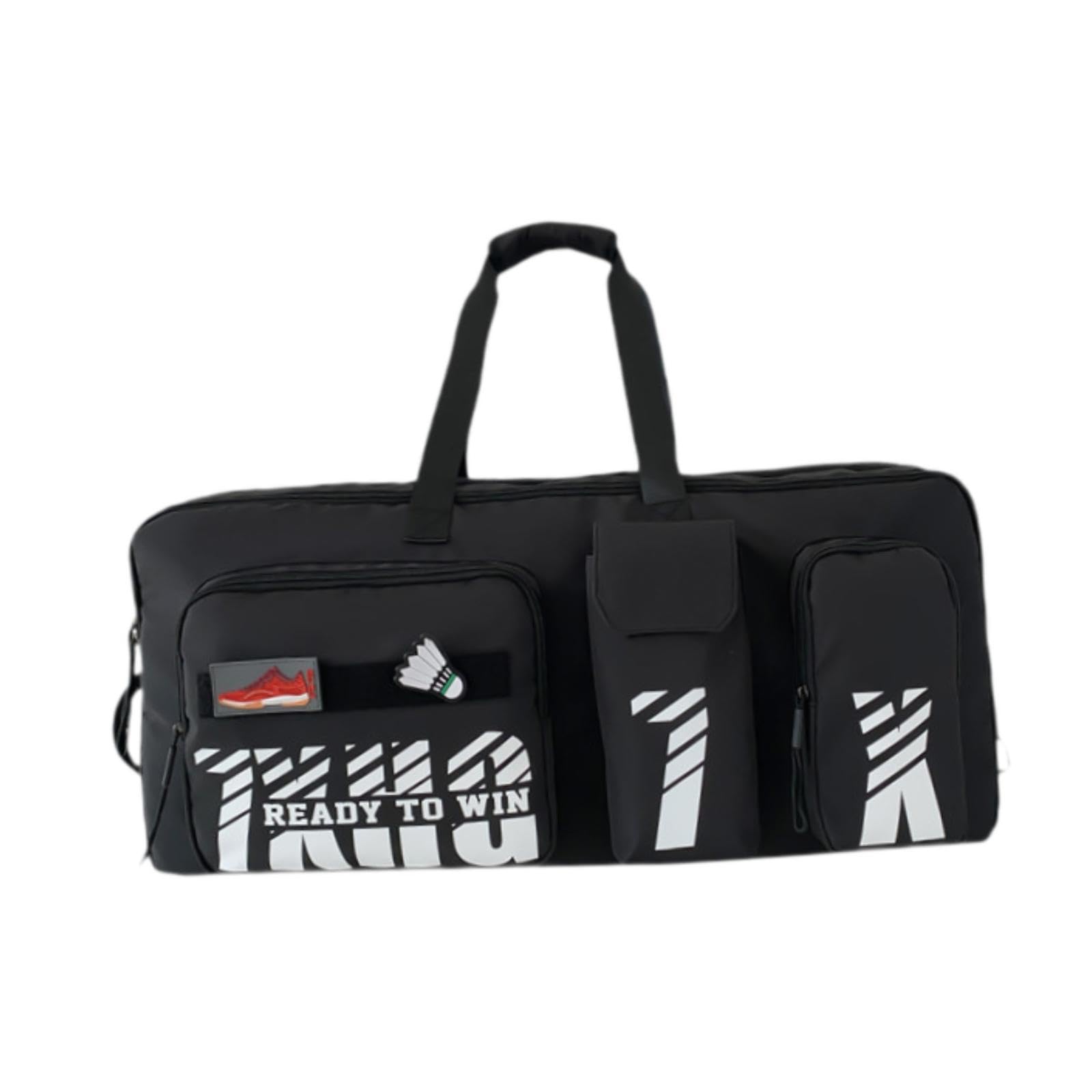 Bolsa para Bádminton, Bolsa para Raquetas de Tenis, Bolsa Portátil Impermeable para Raquetas para Adultos, Bolsa Deportiva, Bolsa de Viaje