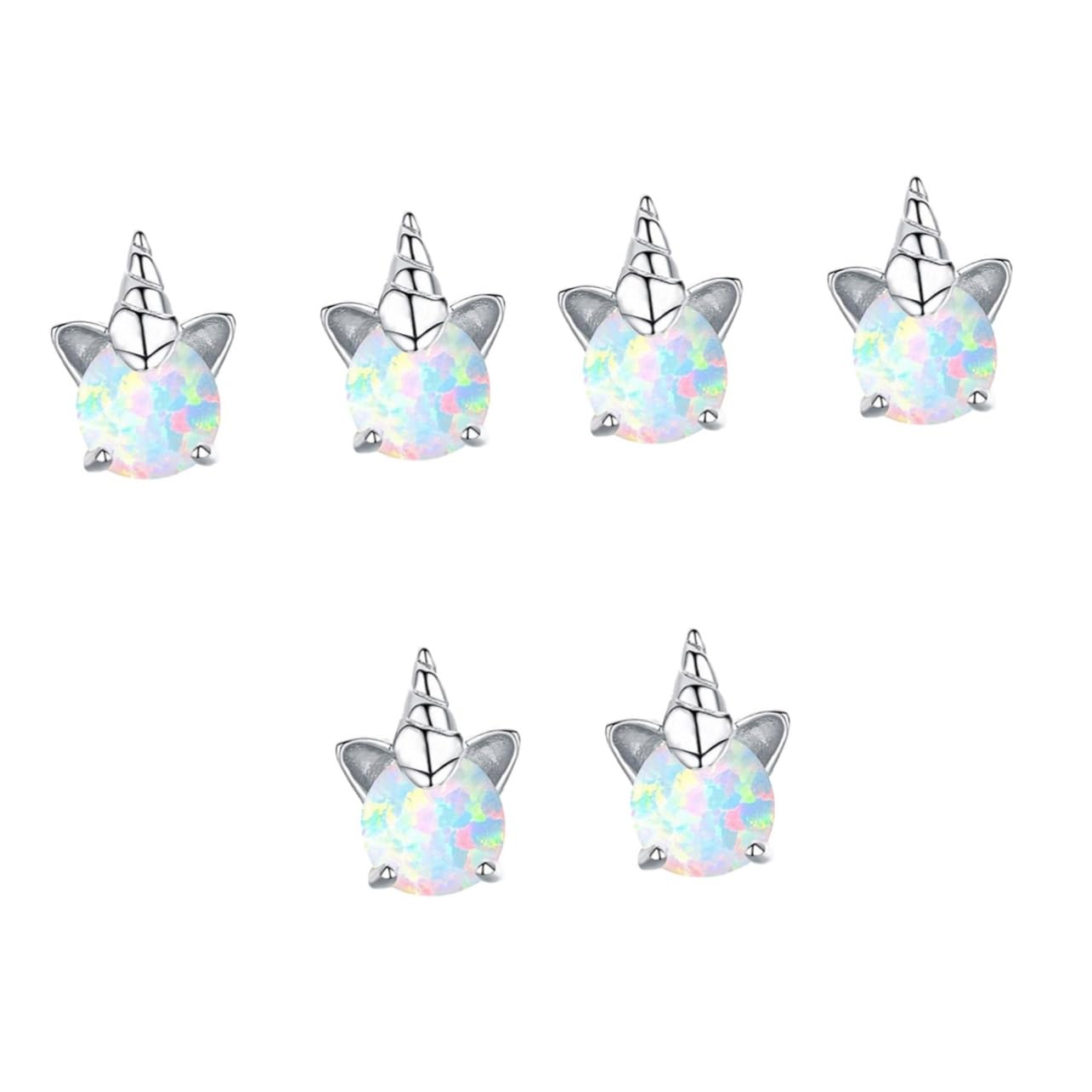 Holibanna2 Pairs Children's Ear Studs silver stud earrings animal earring studs fashion earrings vintage earrings earrings for kid earrings Children Earring Ear Decor