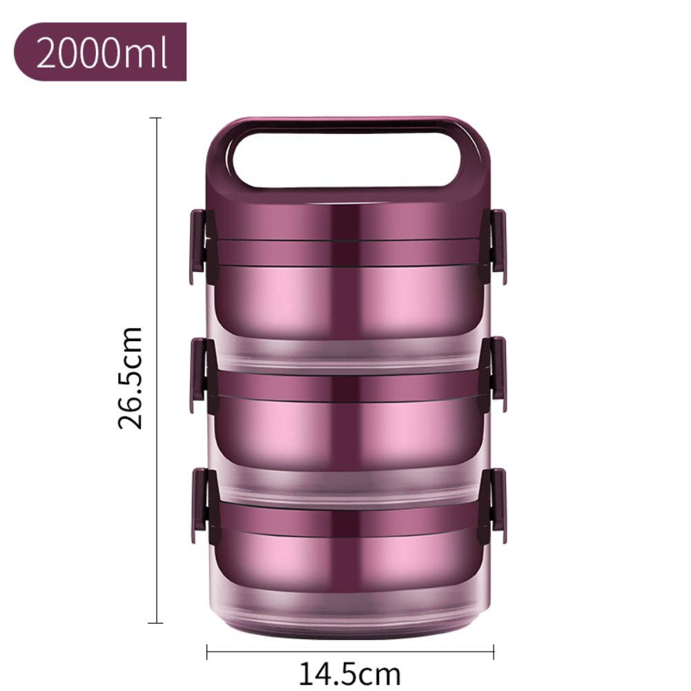 Geïsoleerde thermische lunchbox, houdt eten warm, geïsoleerde voedselcontainer