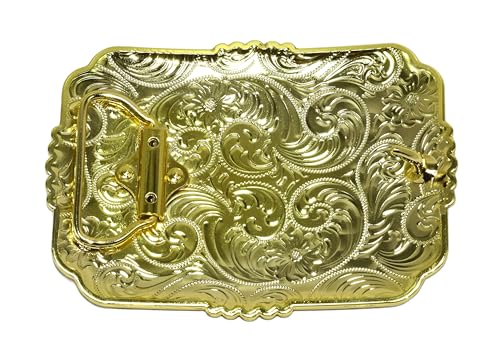 Image of Moranse Cross Cowboy Kneeling Prayer Horse Zinc Alloy Belt Buckles