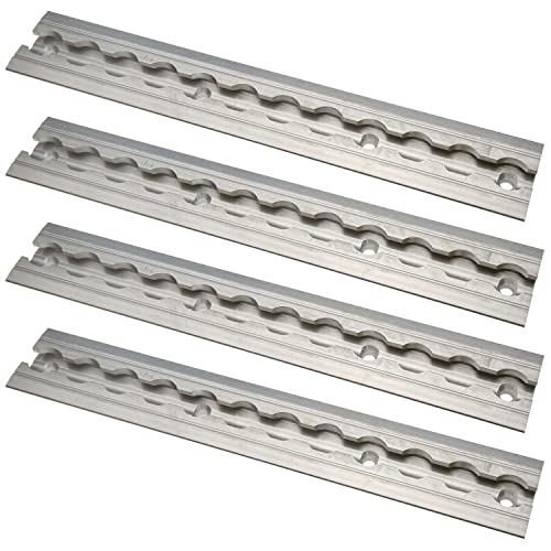 US Cargo Control Aluminum Flanged L Track Rail 12" (4-Pack)