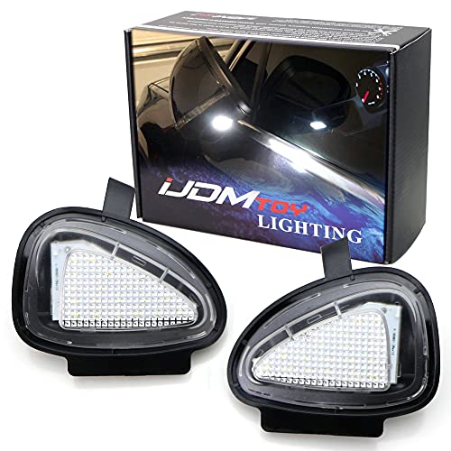 Luces LED blancas para espejo lateral Volkswagen MK6 Golf GTi miniatura 1