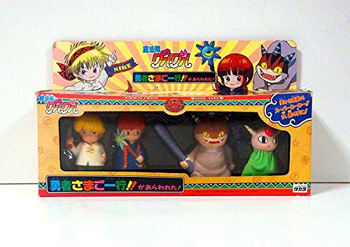 魔法陣グルグル勇者さまご一行があらわれた)ソフビアニメ 魔法陣グルグル勇者さまご一行があらわれた)ソフビアニメ