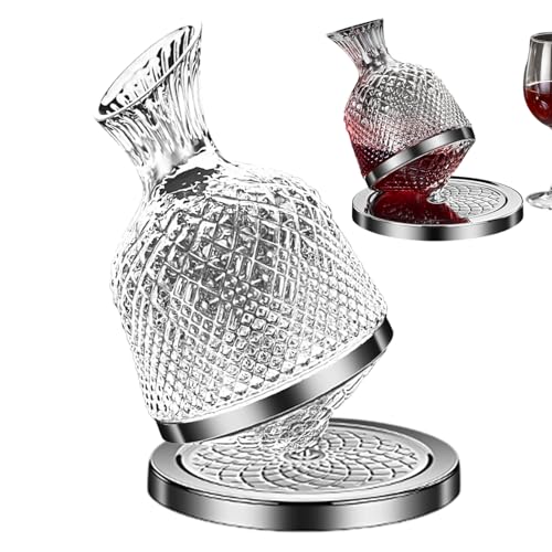 Kustimantu Decanter vino, licor decantador,Tumbler Bourbon Bourbon Poorer - ORNAMENTO DE MABATOP VINTAGE WINE DOCTANTER PARA CUMPLEABLE FESTIVAS FIESTAS FIESTAS DE PISTAS