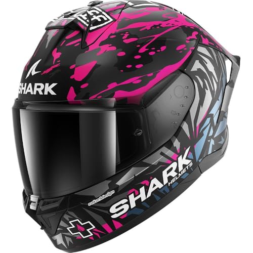 SHARK, Casco Moto Integrale SKWAL CUP Replica REDDING Black Violet Blue KVB, XL