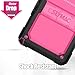 SEYMAC stock Case for Tab A 10.1 T580/T585/T587, Rose+Black