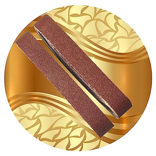 1.5x30 sanding belts 10pcs Aluminium Oxide Grinding Sanding Belt 40/1000 Grits Belt sander paper Sharpening Thick Fine Abrasive Derusting Automotive Wood Metal (Color : 800 grit, Size : 40mm x 740mm