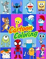 Kids Coloring Book Cartoon Heroes B0F6CJGKTK Book Cover