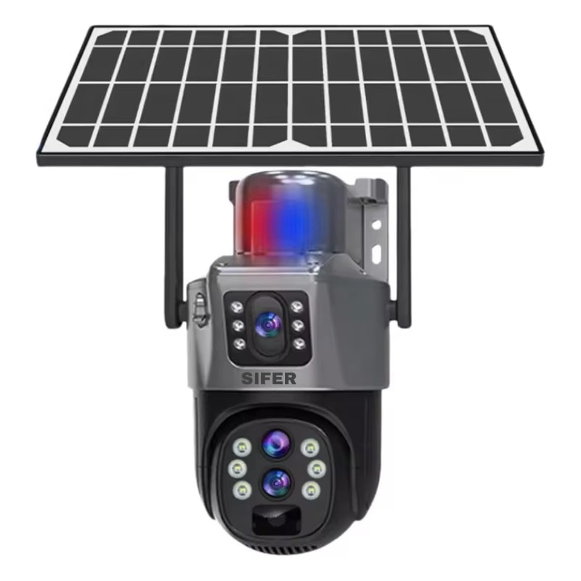 SIFER 4 MP Dual Leans 4g sim Solar CCTV Camera | Night Vision | Solar Camera 360 Degree | Motion Detection | 2-Way Audio | Cloud & SD Card Supported-image-26