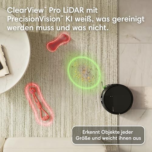 iRobot Roomba Plus 575 Saugroboter, AutoWash Basis, Heißwasser-Wischmopp – Ansicht 6