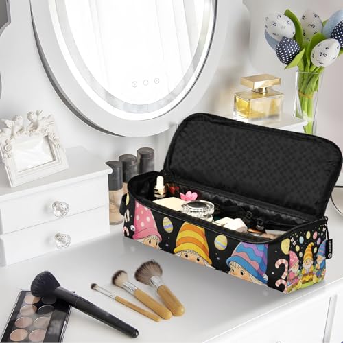 Bolsa de viaje para herramientas de cabello y tapete resistente al calor de doble capa para planchas, rizadoras y alisadoras de cabello miniatura 7