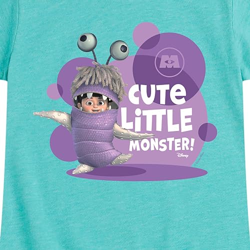 Disney Monsters Inc. - Boo Cute Little Monster - Toddler & Youth Girls Short Sleeve Graphic T-Shirt3