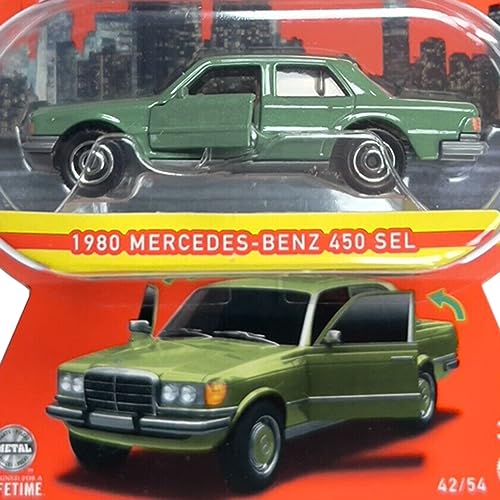 Vehículo Coleccionable Matchbox Mercedes Benz 450 SEL 1980 miniatura 3