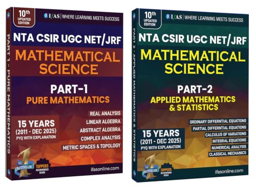 Image of CSIR NET Mathematics PYQ Book 2026 | Mathematical Science 15 Years (2011- Dec 2025) Previous Year Question Papers with Detailed Solutions | CSIR NET Maths Book for NTA CSIR UGC NET /JRF | Two Brothers
