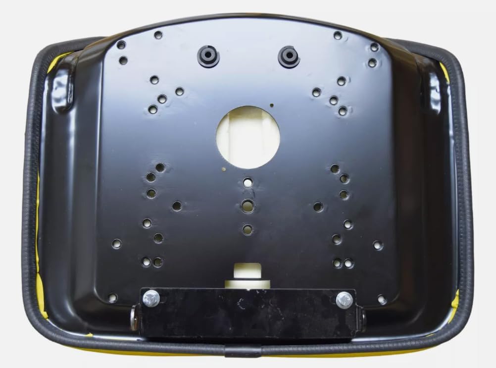 Lawn Mower Seat w/Flip-up Brkt; Compatible with John Deere Tractors 415 (SN 70001 & Up), 425 (SN 70001+), 445, 455, F710 (SN 090001+), F725 (SN 090001+), F735, G100, SST16, SST19; 109000YE+901003-J2