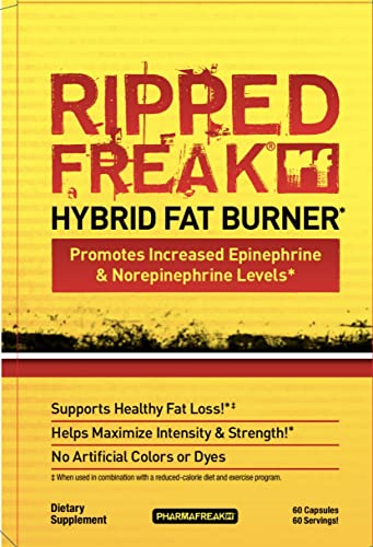 Pharmafreak Ripped Freak 60ct - USA - Hybrid Fat Burner - Image 3