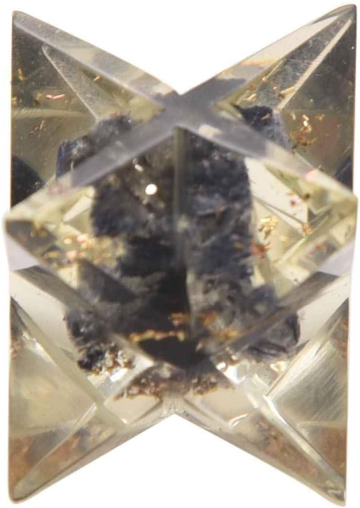 Blessfull Healing Reiki Healing Crystal Merkabas Lolite 8 Point Star Merkaba 20 to 25 mm Approx