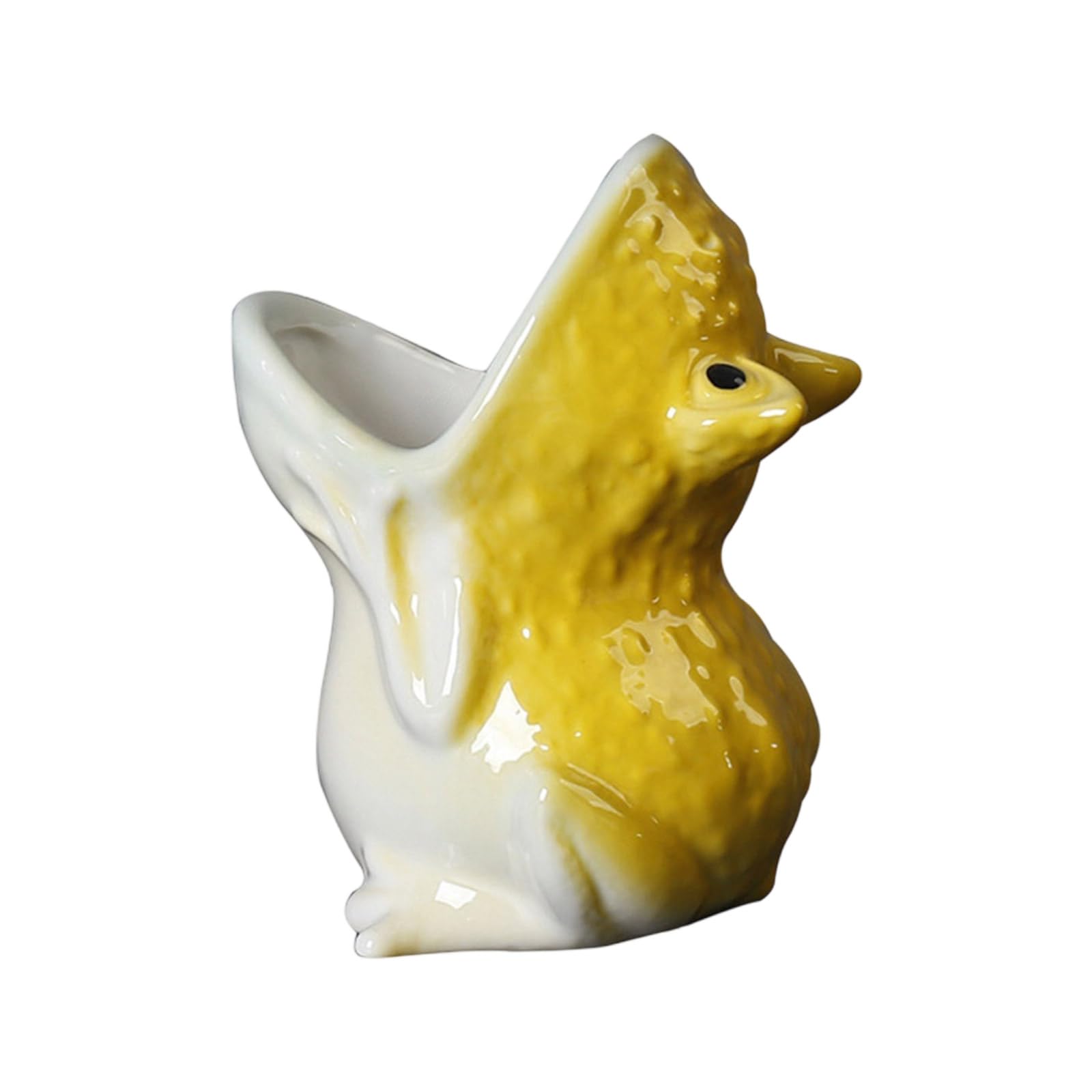 Shurhome Artistic Ceramic Sentimental Container Highlighting Odd Frog Plan Suitable for Contemporary Formatting Ceramic Succulents Planter
