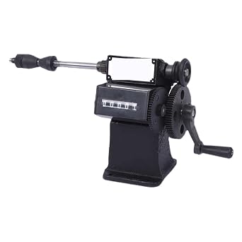 NZ-1 Hand Winding Machine, Dual-Purpose Coil Counting and Winding Machine, Counting Winder Suitable for Small Motor Coils, Fishing for Motor Coils