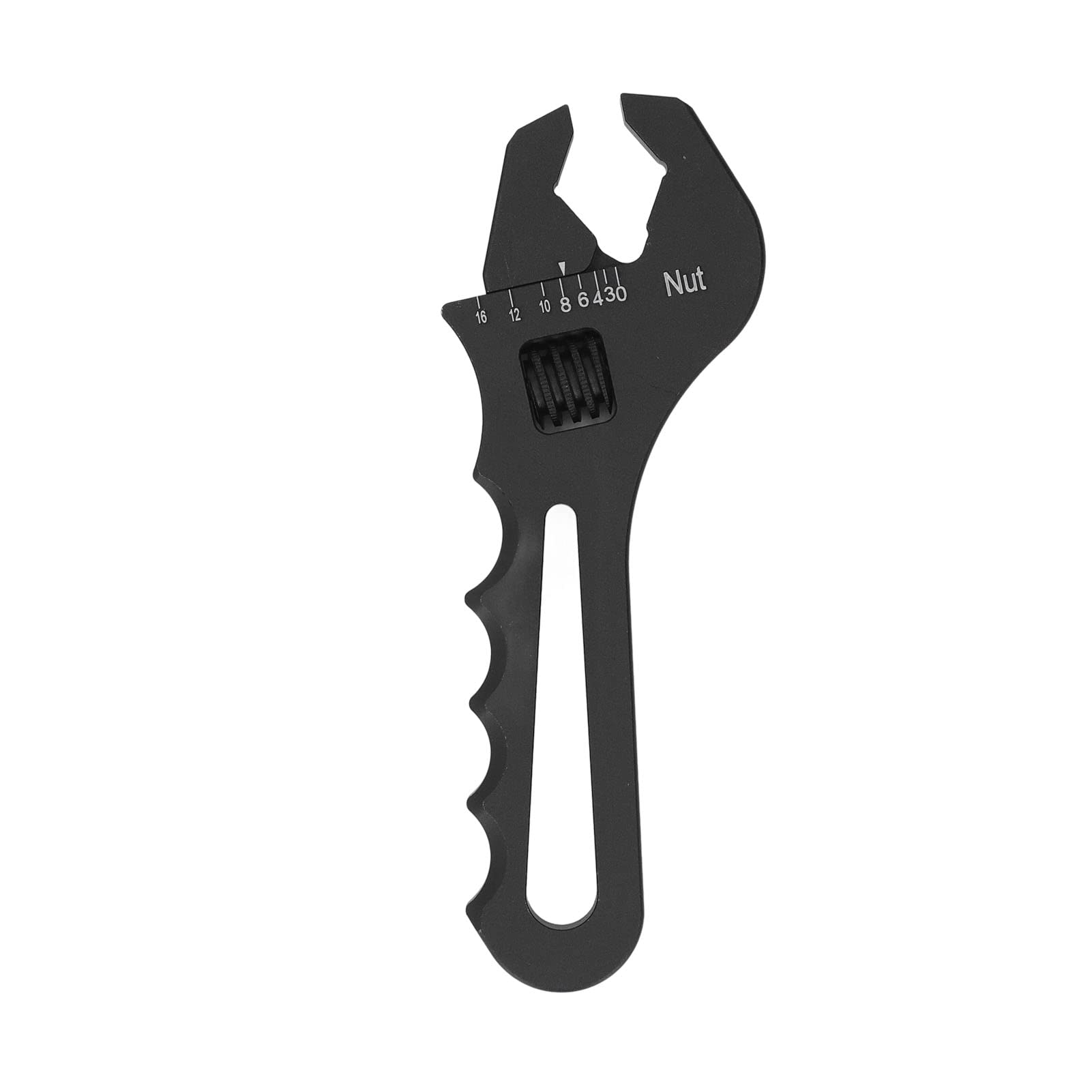 AOOSEDOO Verstelbare AN Fittings moersleutel een sleutel voor een slang fitting adapters een fitting tool 3AN-16AN lichtgewicht aluminium zwart. met een 6AN-AN8 dubbele slang einde fitting sleutel