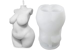 3D Female Body Candle Silicone Mold for DIY Homemade Craft