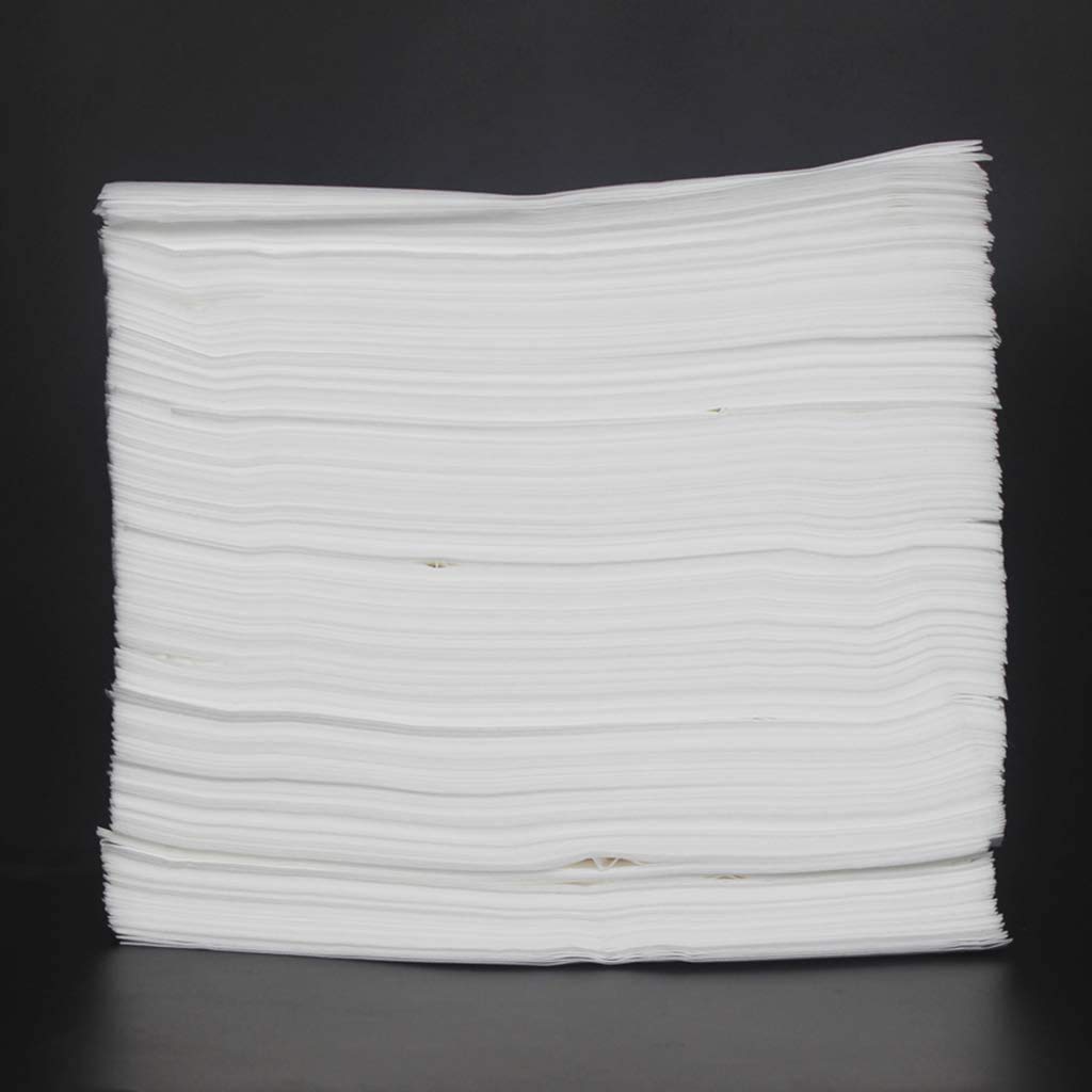 POFET 100 hojas de almohadillas desechables, 70 x 170 cm, para encerar, belleza, incontinencia, adultos y mayores, color blanco