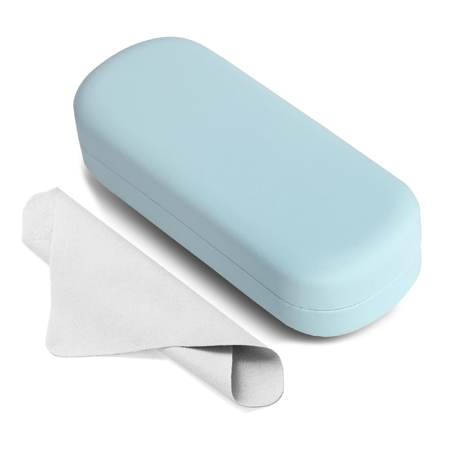 Glasses Case Hard Shell Large Eyeglasses Case PU Leather Protective Case for Sunglasses Eyeglasses for Men Women-image-44