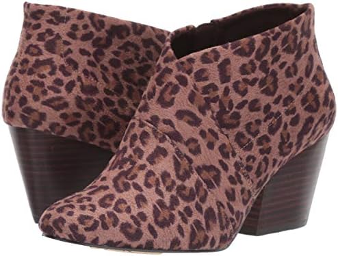 Bella Vita Women's Kira II Ankle Bootie Boot, Leopard Suede, 5 M US | Image 6