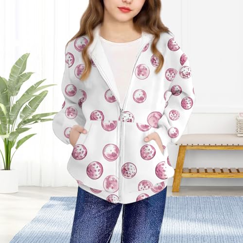 DDAPJ pyju Zip Up Hoodies for Girls 2025 Fall Trendy Long Sleeve Hooded Sweatshirts Comfy Casual Y2k Jacket with Pockets2
