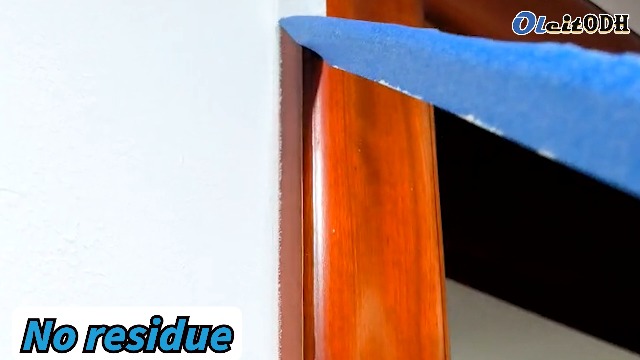 Image of 4 Rolls Blue Painters Tape Bulk 3 inch x 60 Yards, Total 240 Yd, Painters Masking Tape No Residue Wall Painting Tape Artist Tape Trim Edge Finishing Tape for Wall Painting Decoration DIY Supplies