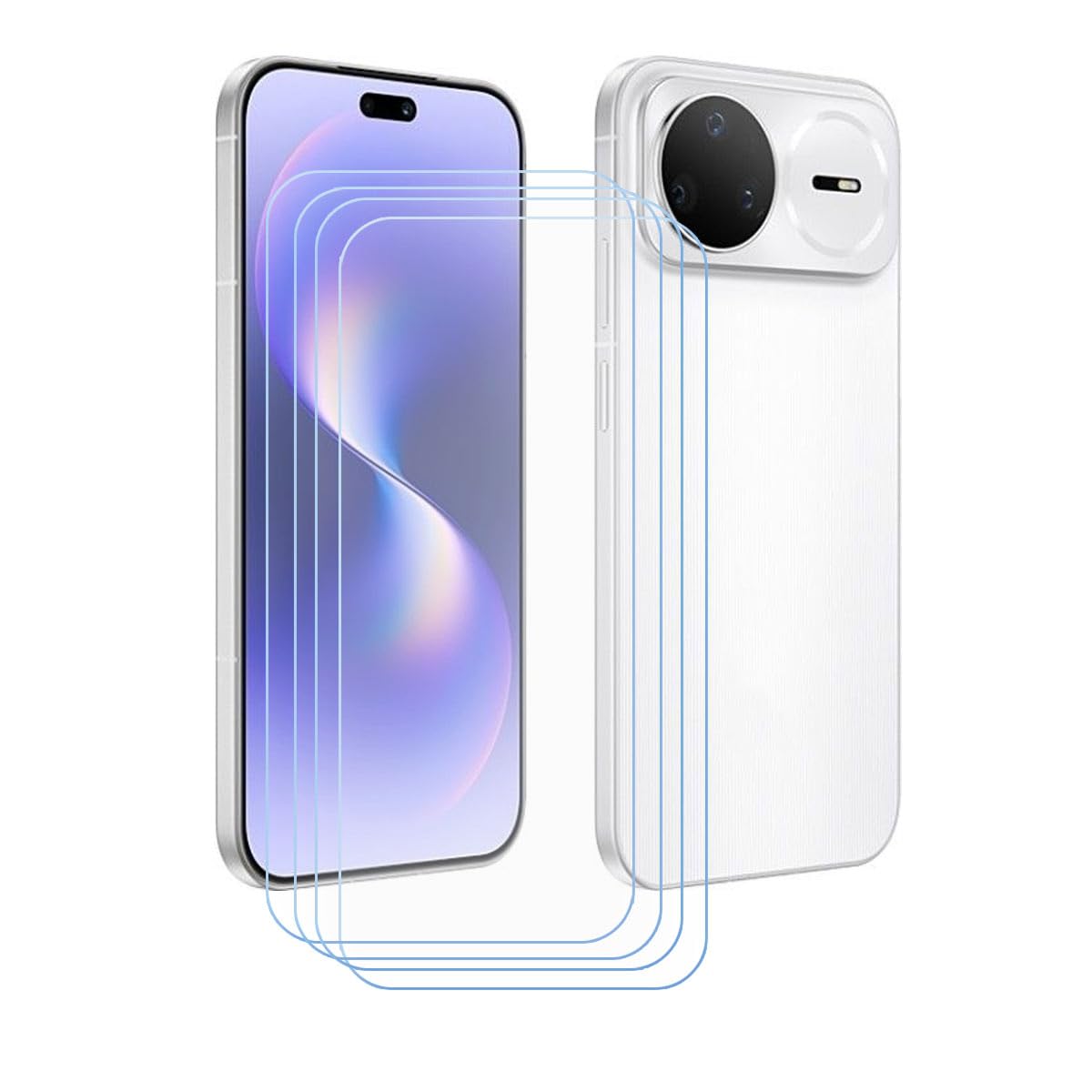 Amazon | LCEHTOGYE 適用 Redmi K90 Max用強化ガラス、4パックバブル