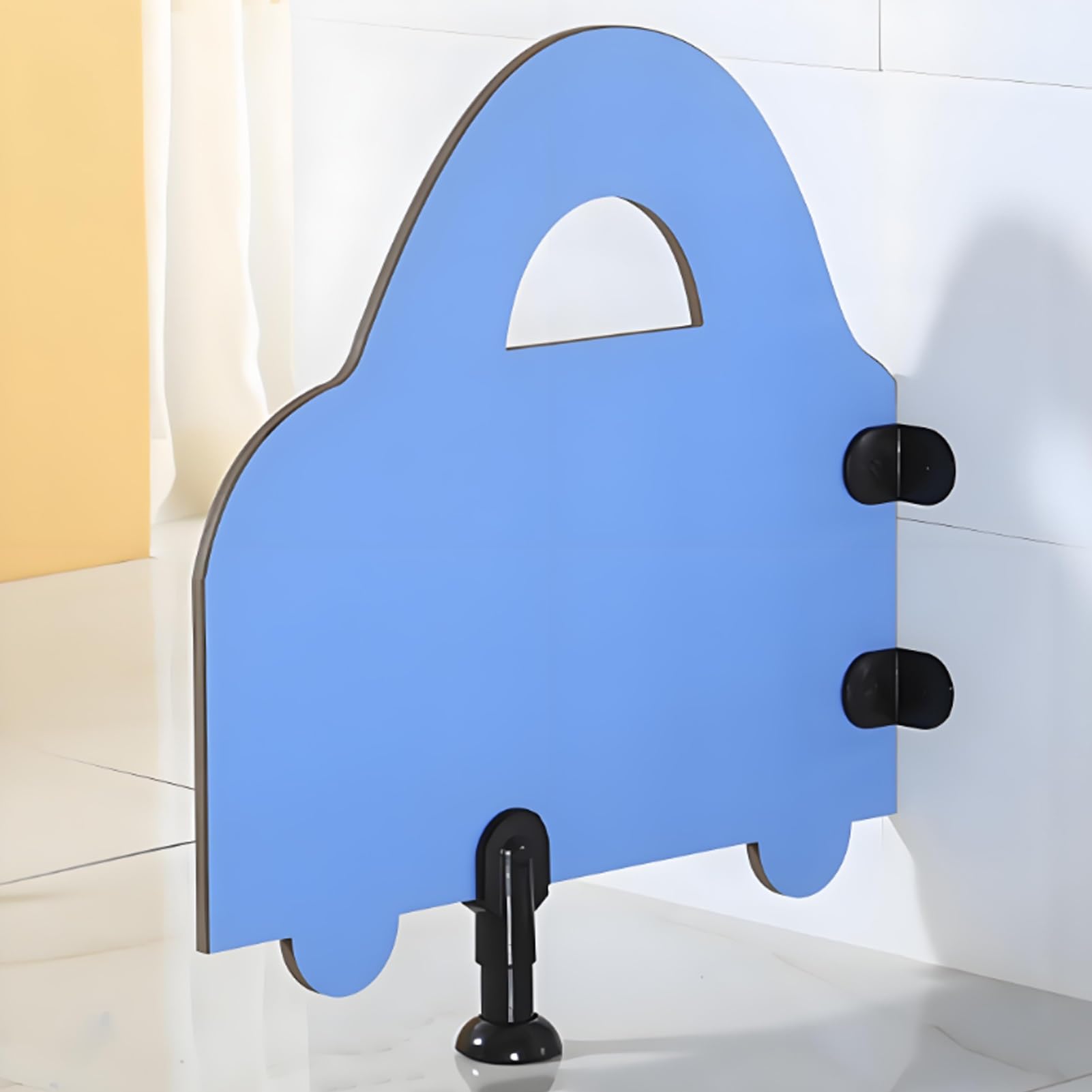 GTHTUHFD Children'S Urinal Divider Floor Mounted Toilet Partition For Kindergarten Urinal Privacy Screen Durable Toilet Baffle Ideal For Kids' Restrooms,Blue-60 * 70cm