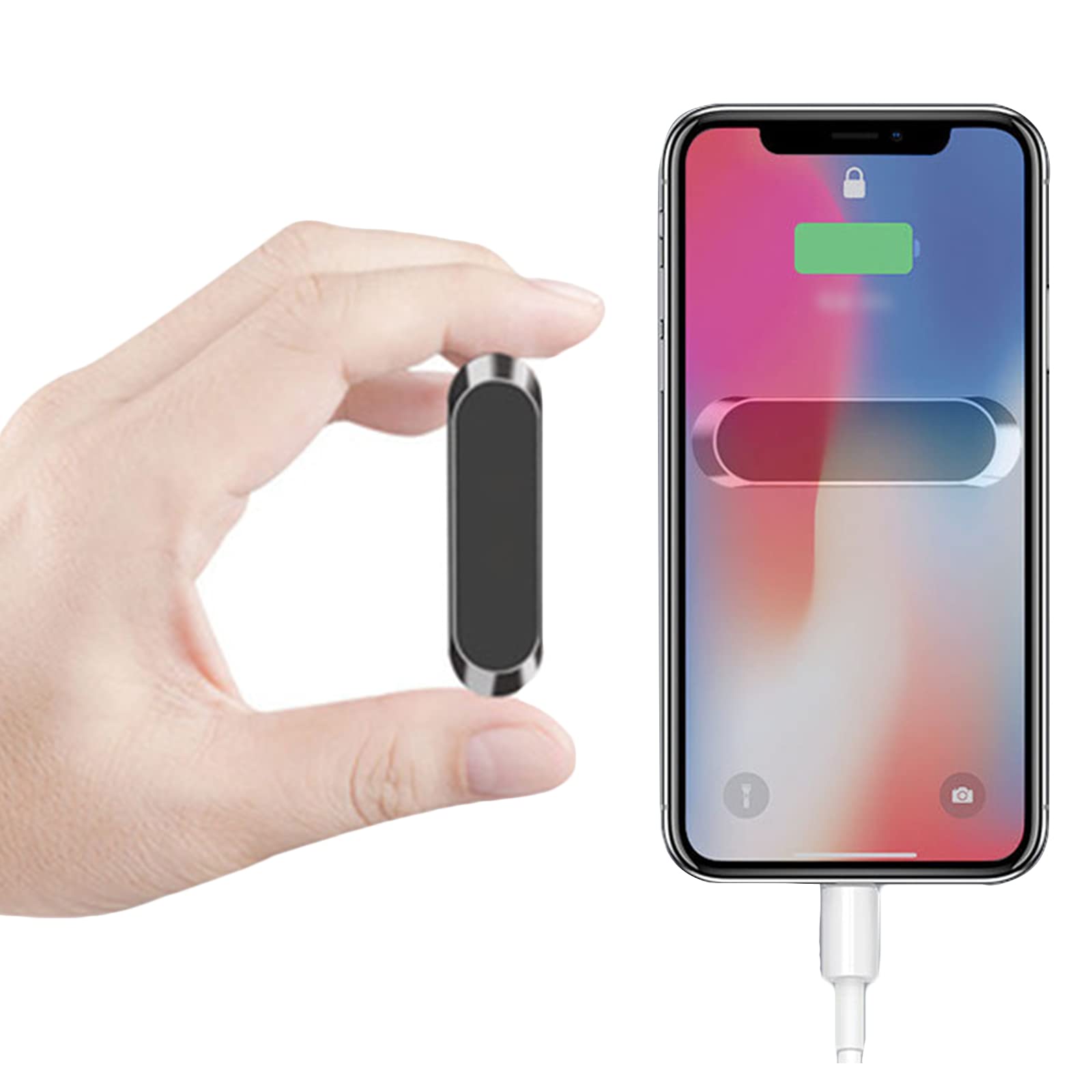 Xssive Magnetic Car Holder Set XSS-CH27W Telefoonhouder auto met Draadloze Oplader, Infrarood Sensor 15 Watt – Uniek Tel