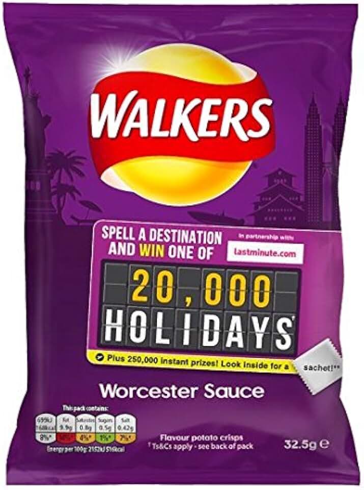 worcester sauce crisps