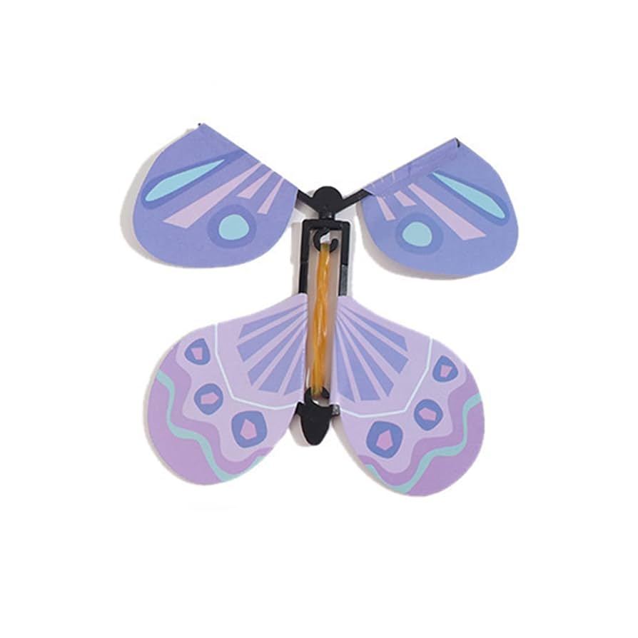 Amazon | FIDEMM フライングバタフライ | カラフルな蝶の小道具