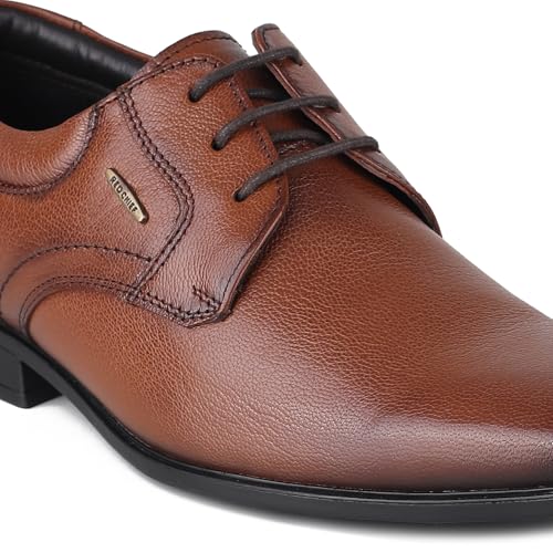 Image of Red Chief Genuine Leather Formal Derby Shoes for Men | Lace-Up Shoes for Men | RC3973LR