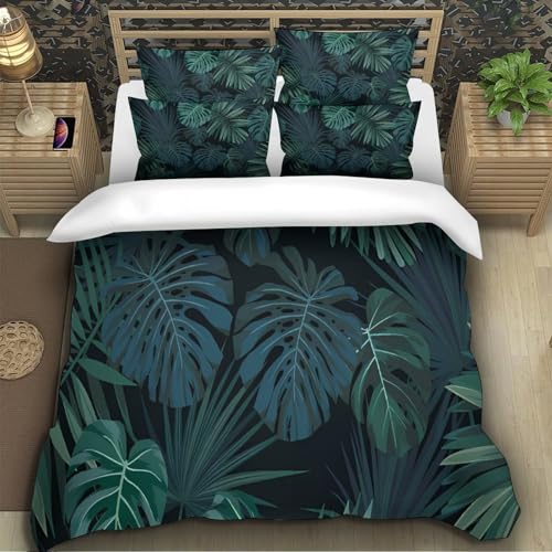 Parure de lit imprimée 3D en microfibre super douce 140x200