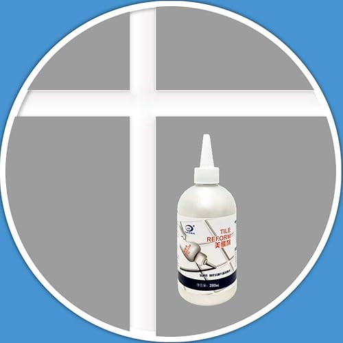 SZMYLED - Restaurador de lechada para azulejos, 9.5fl oz, impermeable, sellador de lechada de belleza, ayuda a reparar costuras, cola, reforma, para