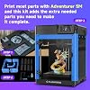 Flashforge Enclosure Accessories Set for Adventurer 5M, DIY Enclosure Kit with Plates and Screws to Unlock The ABS/ASA/PC Printing