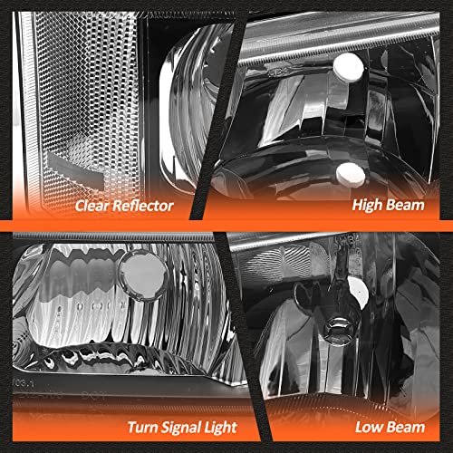 Image of for 2003-2006 Chevy Silverado & Chevy Avalanche Headlights